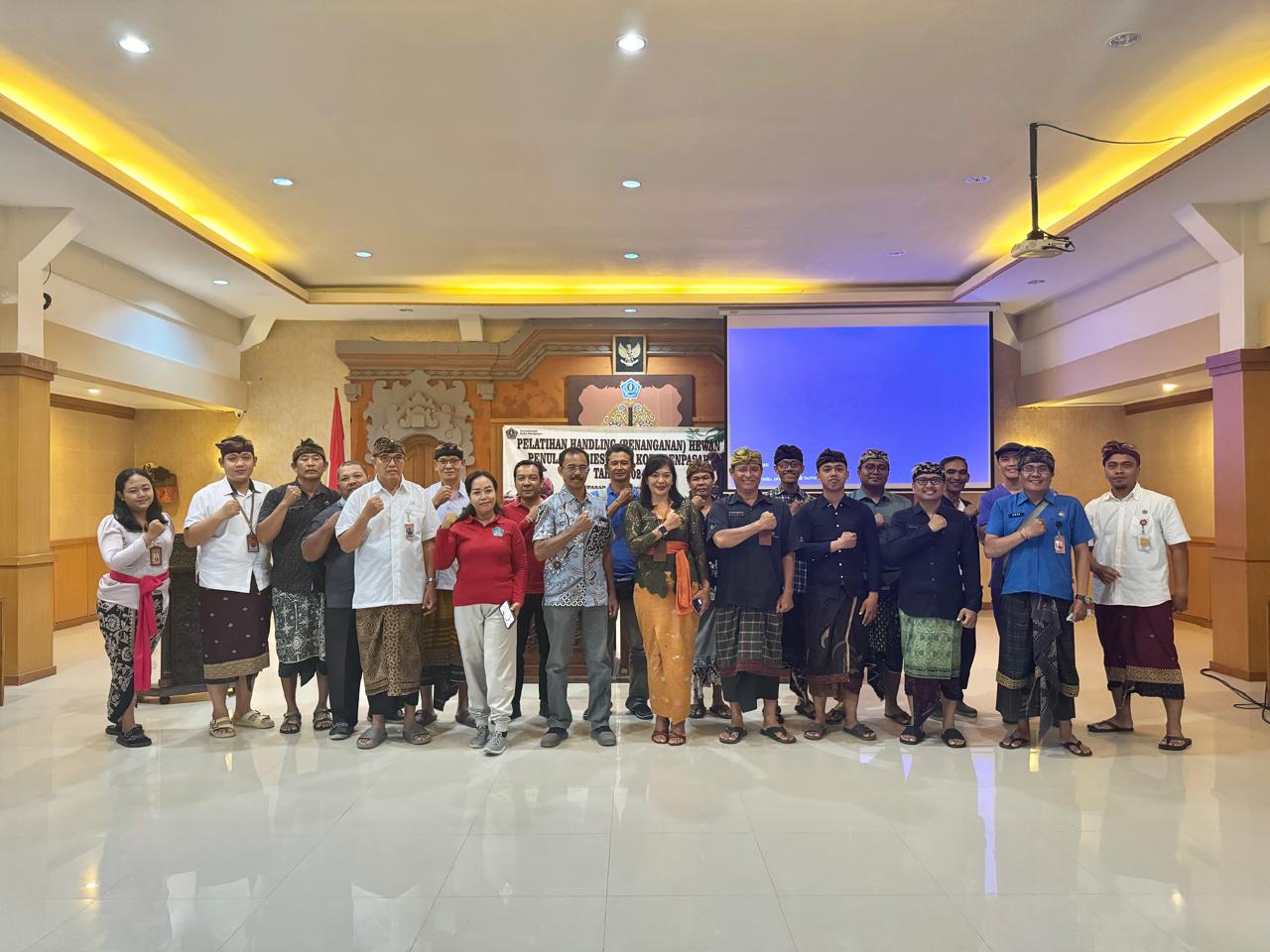 Sasar Tim Damkar hingga Desa/Lurah, Distan Denpasar Gelar Pelatihan Penanganan HPR