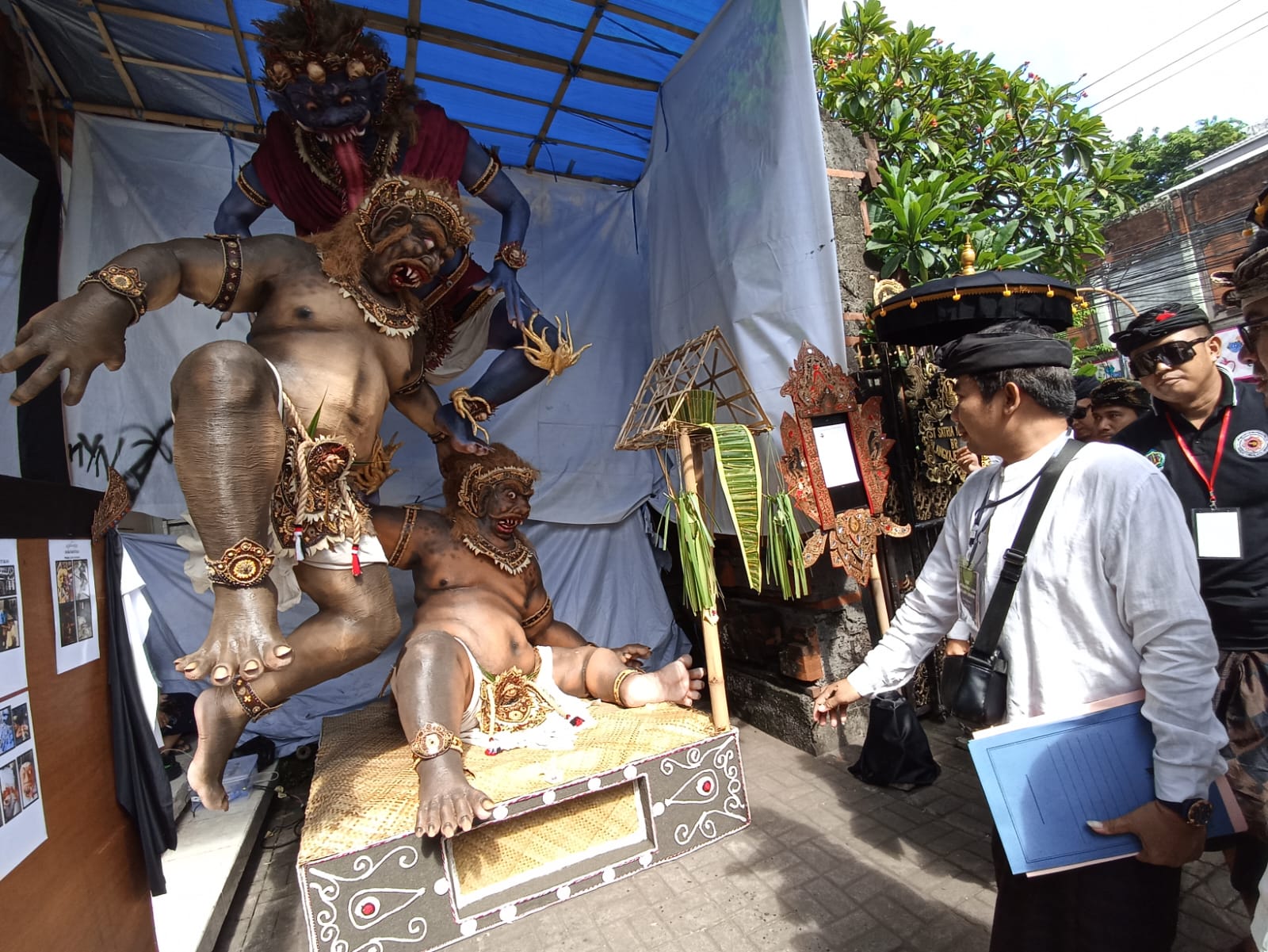 Sebanyak 160 Ogoh-Ogoh Karya STT se-Denpasar Dinilai, 12 Terbaik Ikuti Parade di Catur Muka Serangkaian Kesanga Fest.