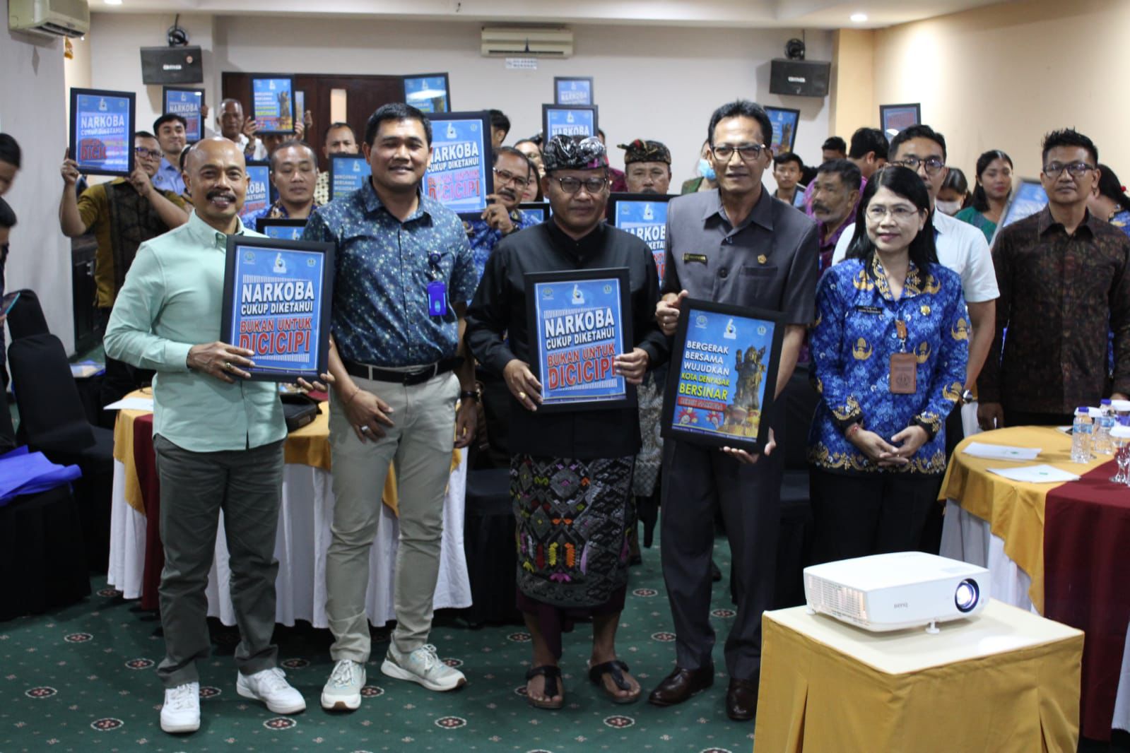 Sekda Alit Wiradana Jadi Narasumber Rakor Tanggap Ancaman Narkoba,