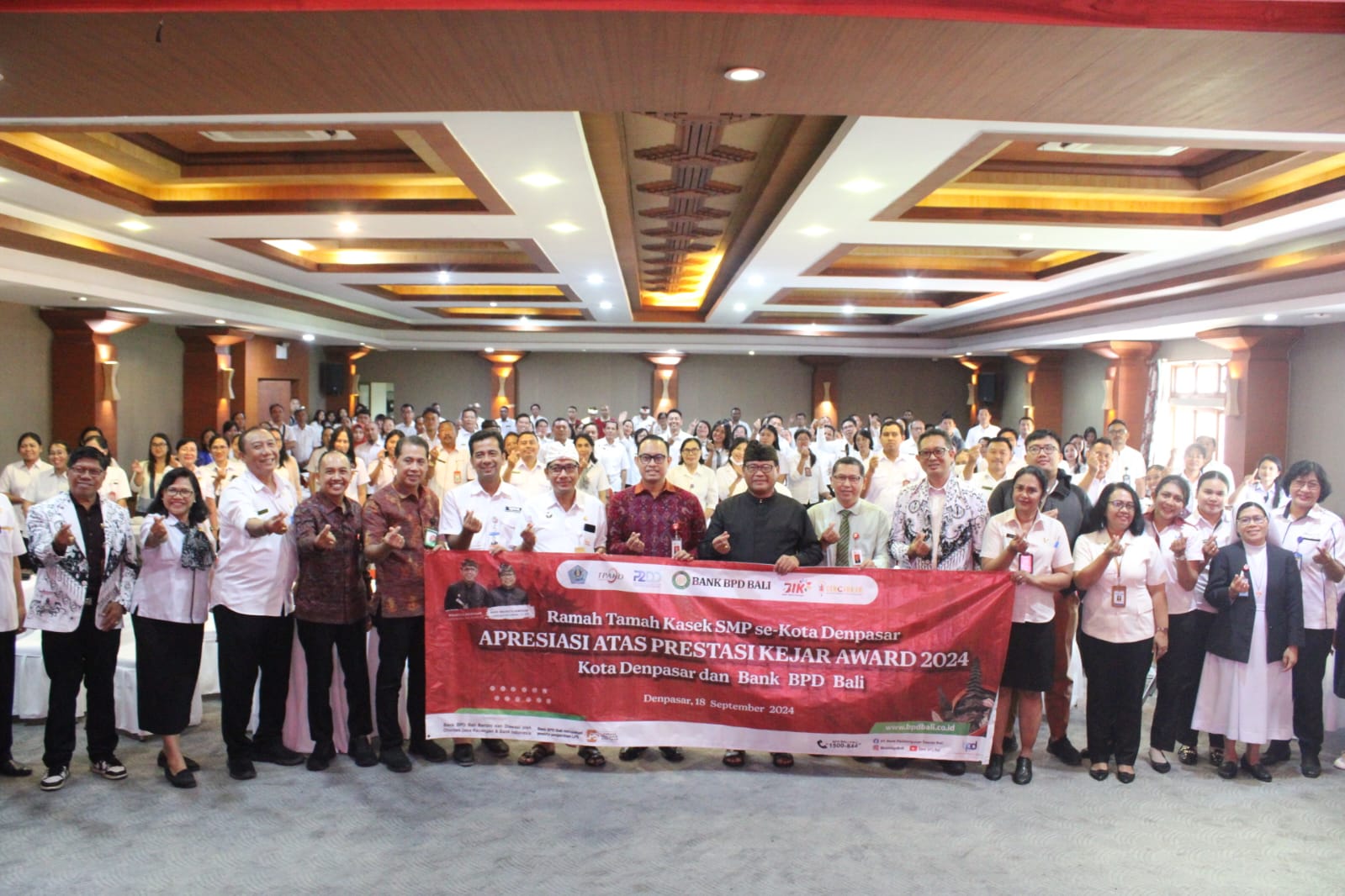 Pemkot Denpasar Apresiasi Peran SMP Negeri dan Swasta Dukung Implementasi Kejar.  