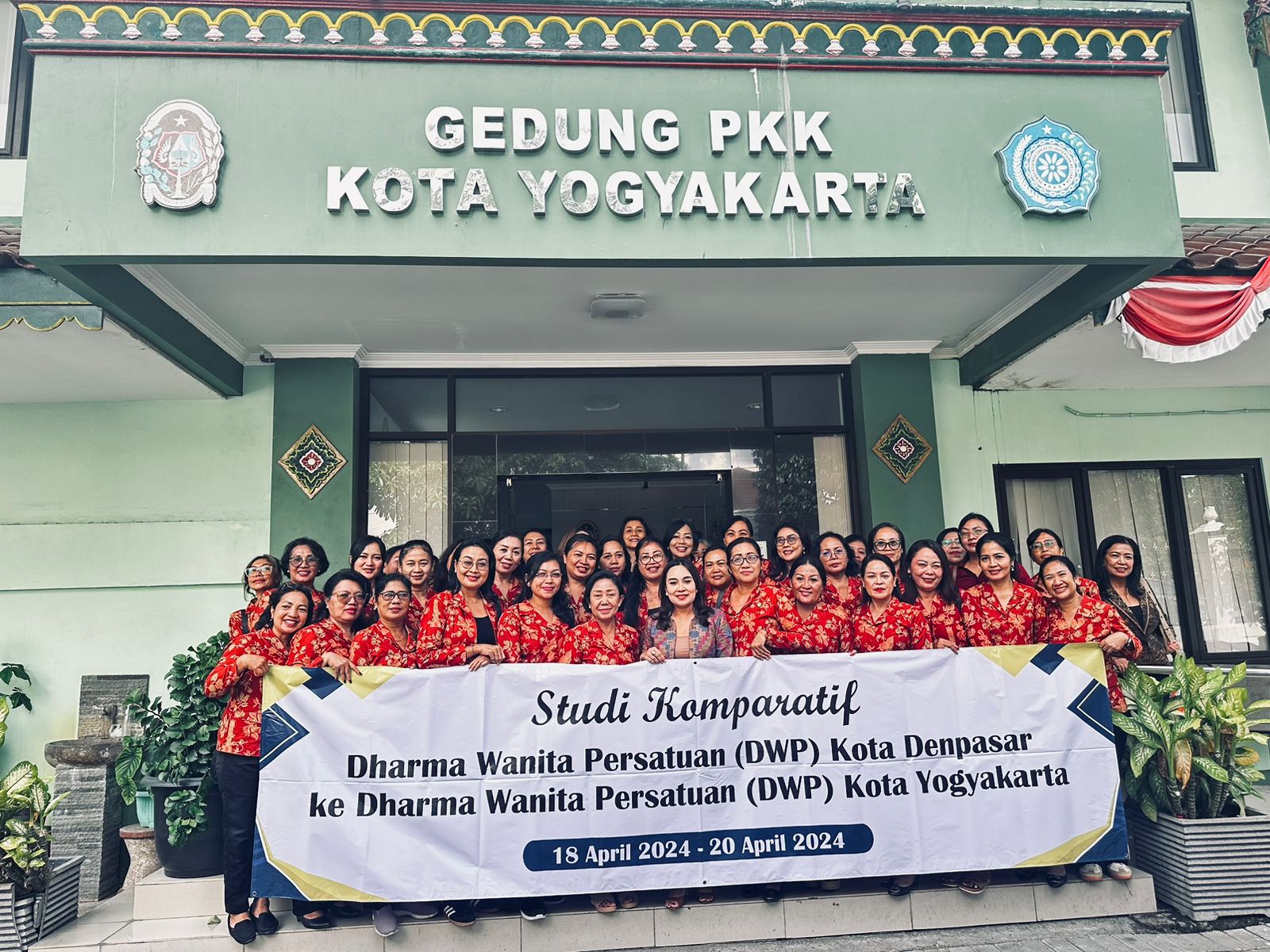 Tingkatkan Optimalisasi Peran Organisasi Bagi Masyarakat, DWP Kota Denpasar Kaji Tiru Ke DWP Kota Yogyakarta