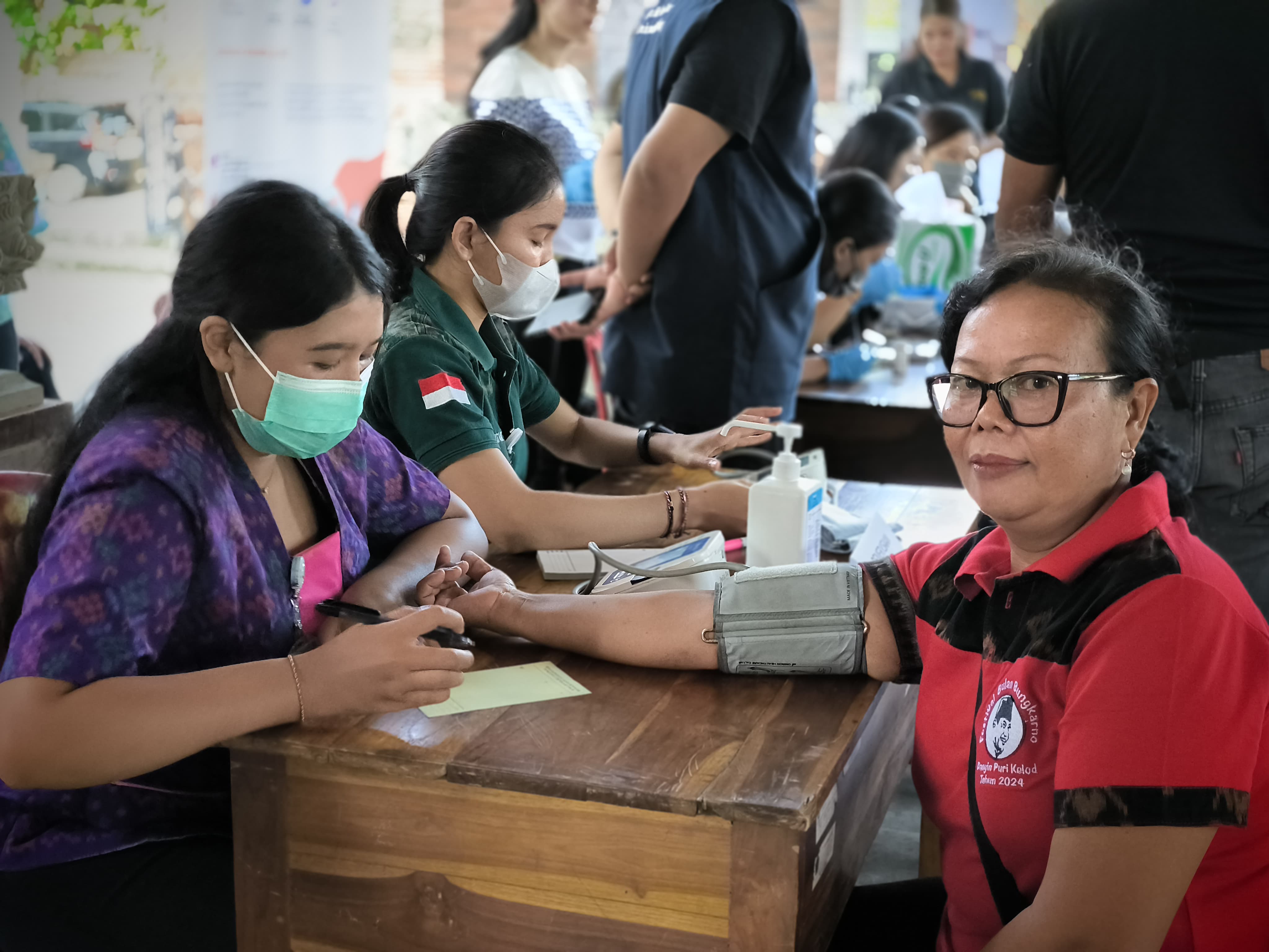 Safari Kesehatan Pemkot Denpasar Sasar Masyarakat Desa Dangin Puri Kelod.