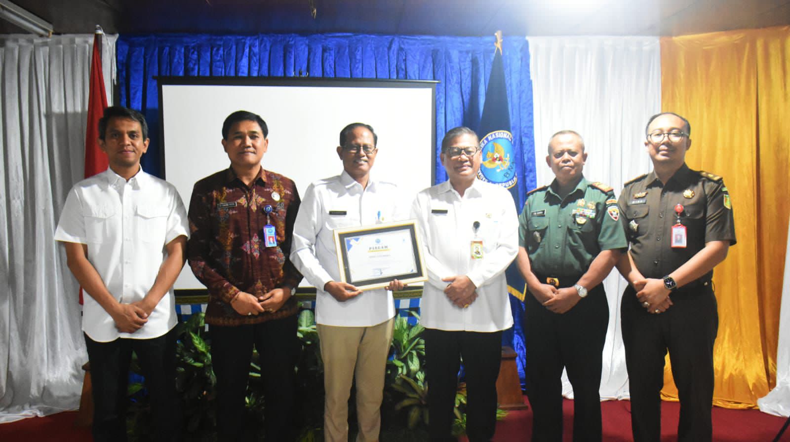 Sekda Alit Wiradana Hadiri Peringatan Hari Anti Narkoba Internasional Dari Kantor BNN Kota Denpasar.