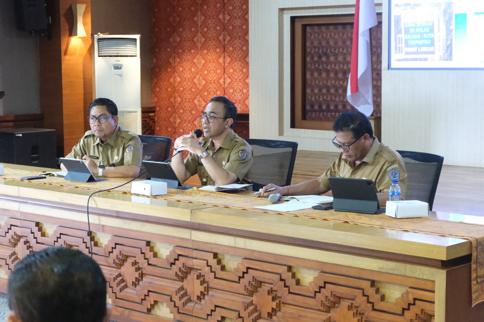 Walikota Jaya Negara Pimpinan Rakor Pemantapan Tugas Pemerintahan.