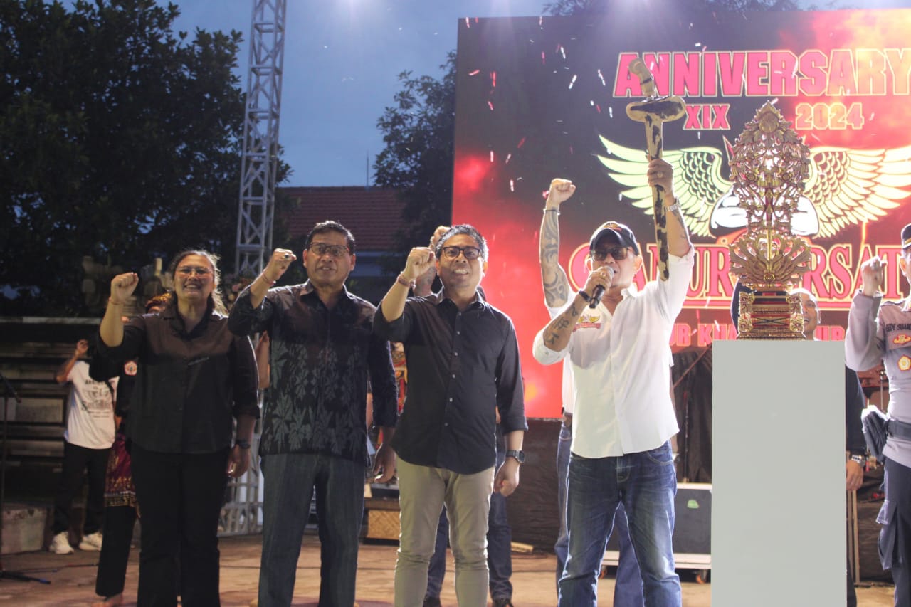 Wawali Arya Wibawa Hadiri HUT Sanur Bersatu ke-19 