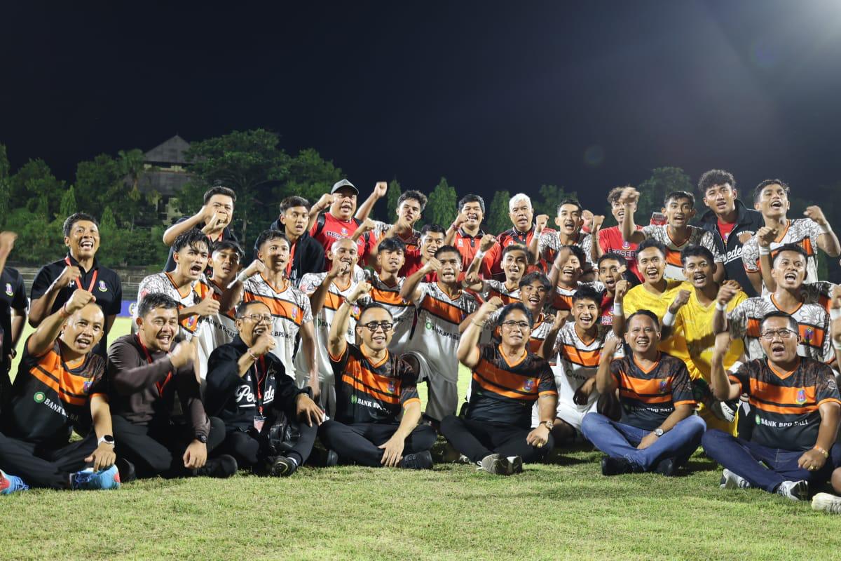 Perseden Dipastikan Lolos 16 Besar Liga 4 Nasional Sebagai Juara Grup W