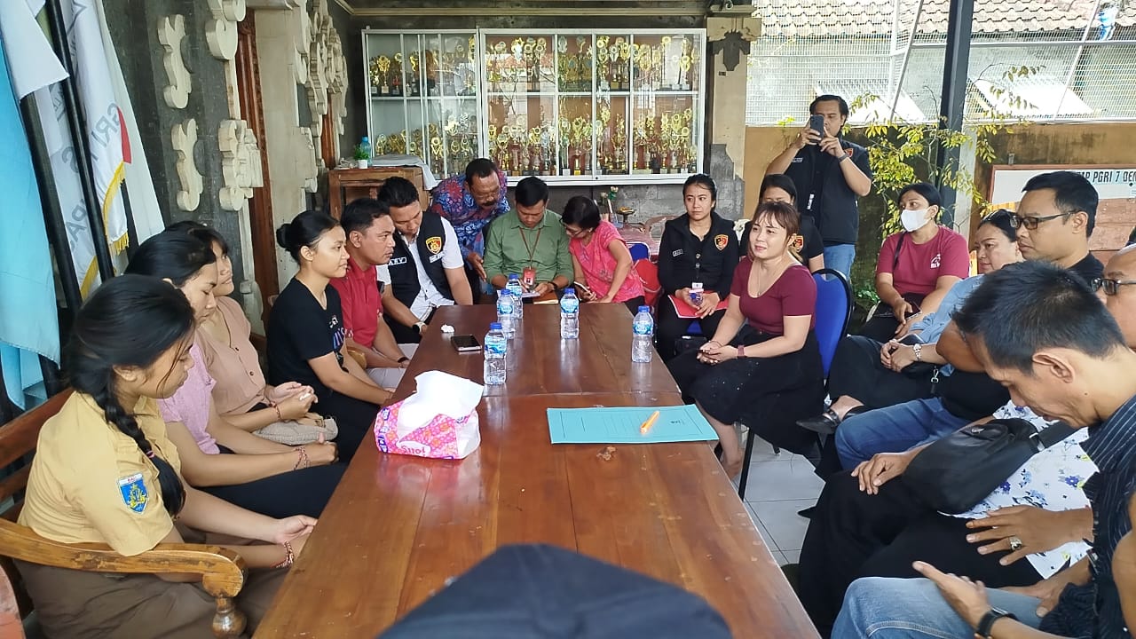 Dukung Kondusifitas Proses Belajar Mengajar Dugaan Penganiayaan, SMP PGRI 7 Denpasar Tempuh Jalur Kekeluargaan