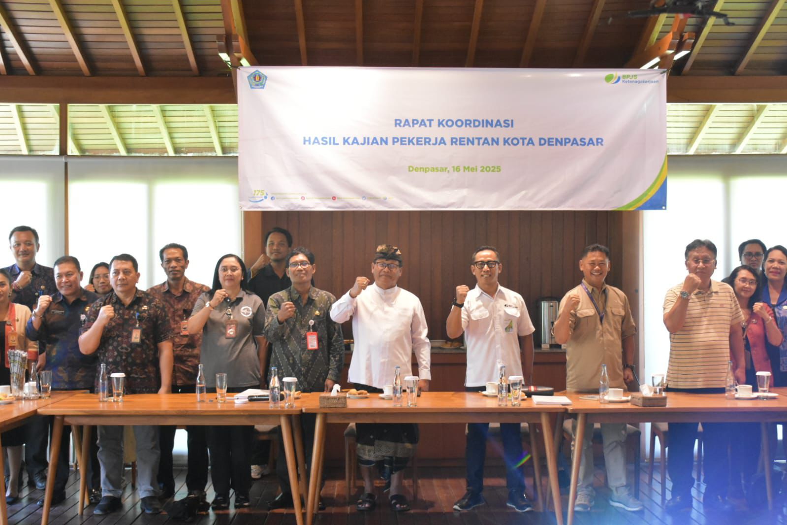 Pemkot Denpasar Komitmen Optimalisasi Jaminan Sosial Ketenagakerjaan Bagi Pekerja Rentan