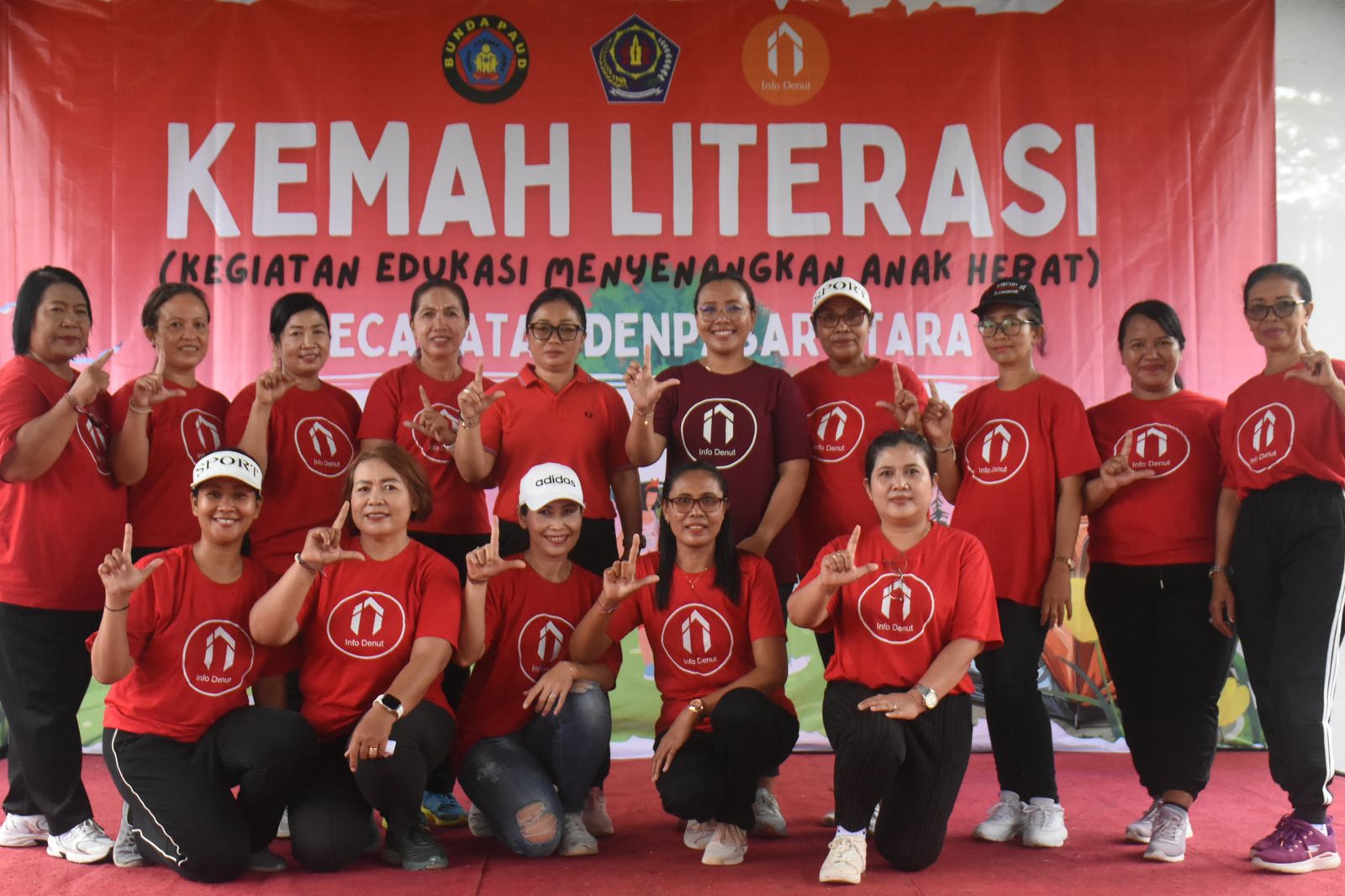 Tutup Kemah Literasi Kecamatan Denut Bunda Literasi Antari Jaya Negara Beri Apresiasi, Kembangkan Gerakan Literasi