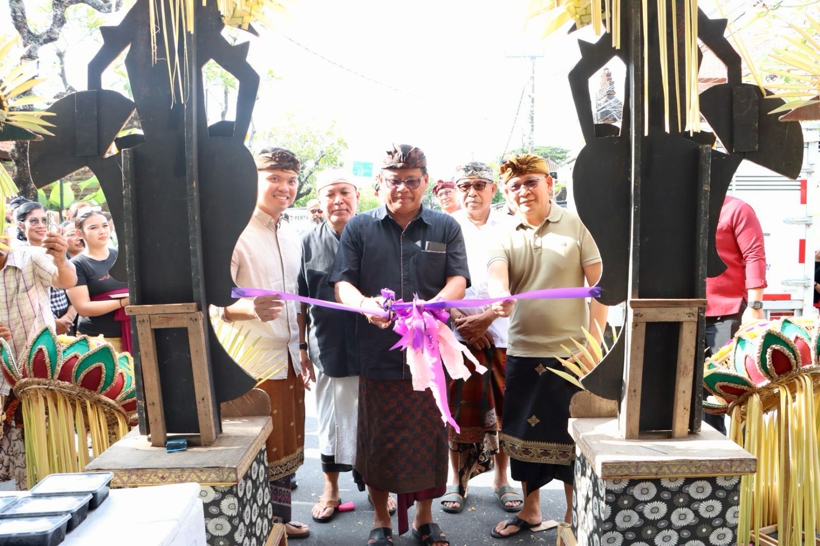 Sekda IB Alit Wiradana Buka Festival Bazar Pangan Yowana Desa Adat Sanur