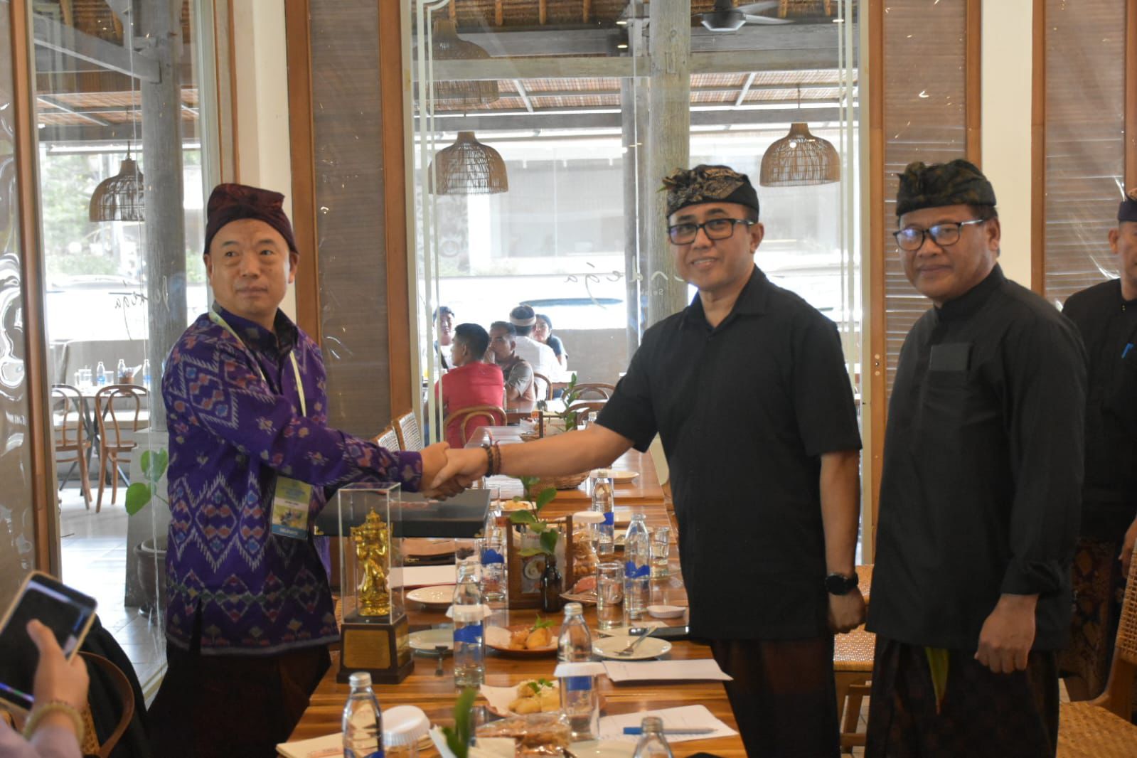 Walikota Jaya Negara Terima Kunjungan Walikota Wanning Mr. Yang