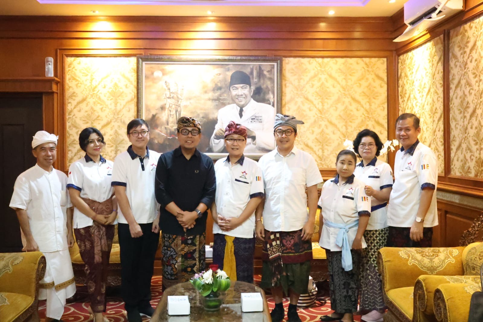 Dukung Pelaksanaan Sannipata Waisak 2569 BE/Tahun 2025, Wawali Arya Wibawa Terima Audiensi Permabudhi 