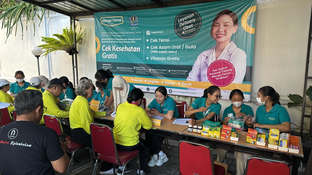 Kecamatan Denpasar Utara Gelar Beragam Kegiatan Serangkaian HUT ke-237 Kota Denpasar, Dari Jalan Sehat, Penebaran Ikan Hingga Donor Darah.