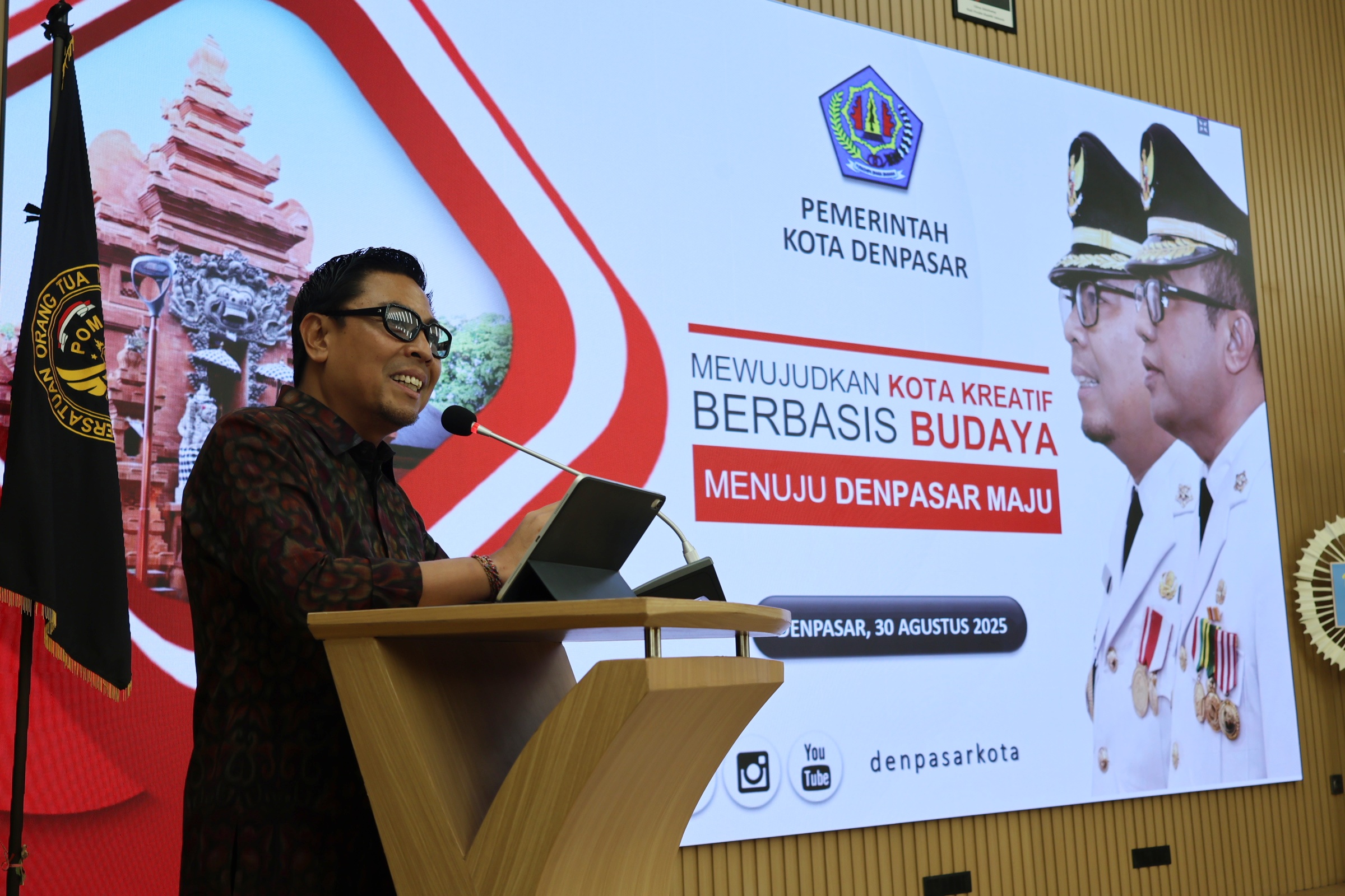 Bahas Berbagai Permasalahan Perkotaan, Wawali Arya Wibawa Jadi Keynote Spreaker di Urban Social Forum
