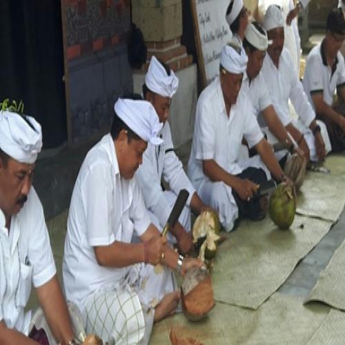 Upacara Pekelem Panca Walikrama Pura Hulun Danu Batur Kintamani