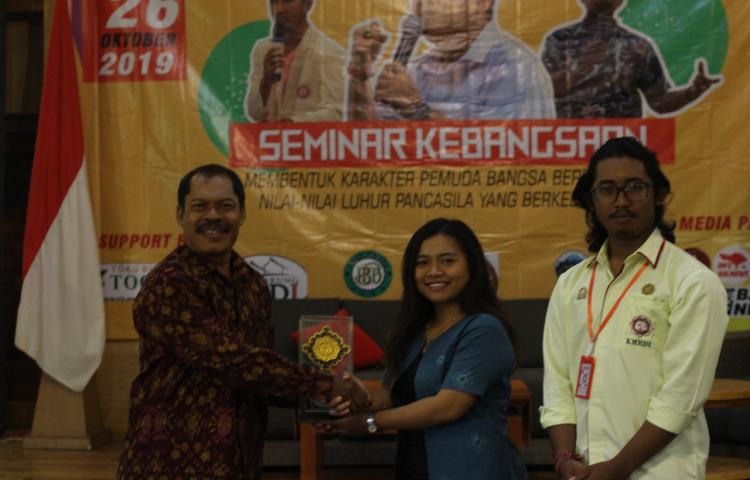 Sambut Sumpah Pemuda, PC KMHDI Denpasar Gelar Seminar Kebangsaan