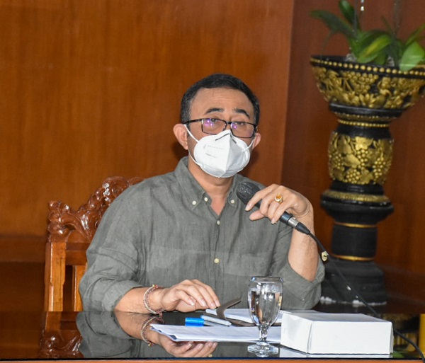 Walikota Jaya Negara Tekankan Pentingnya Kordinasi dan Sinergitas Dalam Penanganan Pandemi Covid 19