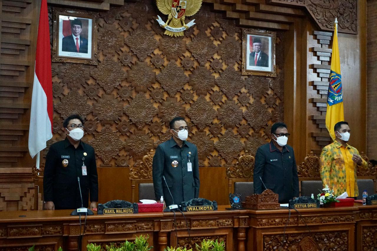 Jaya - Wibawa Sampaikan Pidato Perdana di Sidang Paripurna Dewan Penanganan Covid-19 dan Pemulihan Ekonomi Masyarakat Jadi Program Prioritas Jangka Pendek