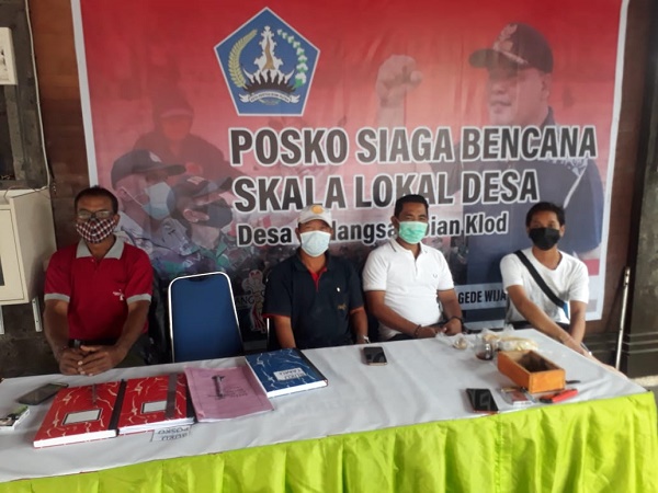 Cegah Penyebaran Covid 19, Denpasar Bentuk Posko Tanggap Covid-19 di Setiap Desa dan Kelurahan.