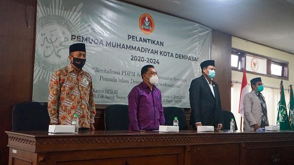 Pj. Sekda Made Toya Ajak Pemuda Muhammadiyah Sinergi Bangun Denpasar Maju