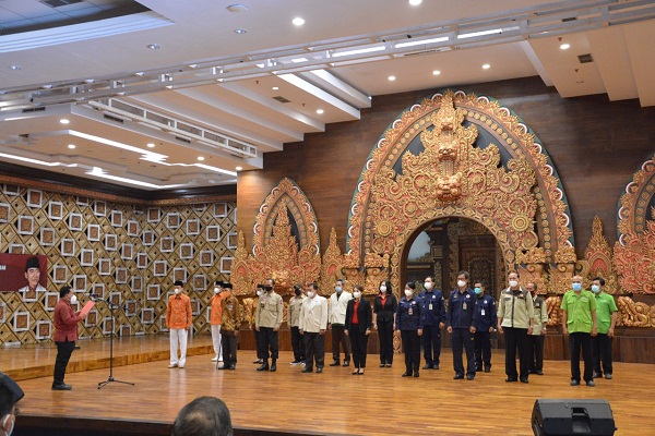Pj. Sekda Kukuhkan Pilar-Pilar Sosial Kota Denpasar