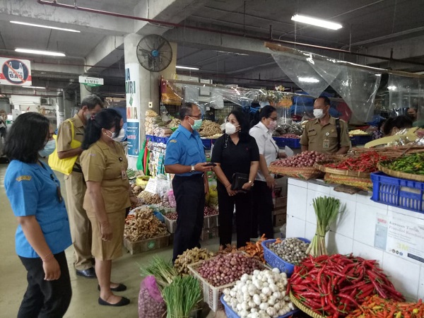 Jelang Hari Raya Galungan, Disperindag Kota Denpasar Monitoring Harga