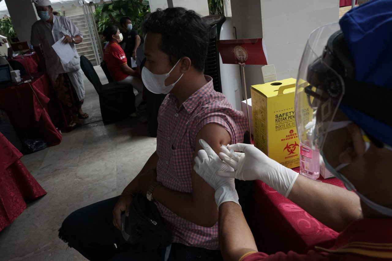 Pemkot Denpasar Terus Genjot Vaksinasi Covid-19, Hingga Kini 152 Ribu Warga  Lebih  Telah Tervaksin