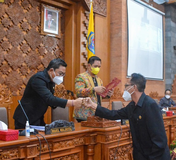Pembukaan Sidang Paripurna DPRD Kota Denpasar, Pemkot Denpasar Usulkan 5 Ranperda, Dewan Usulkan 1 Ranperda Inisiatif