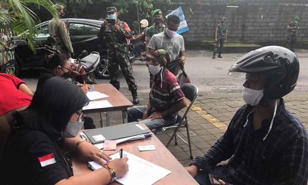 Lagi, Tim Yustisi Denpasar Jaring 26 Pelanggar Prokes