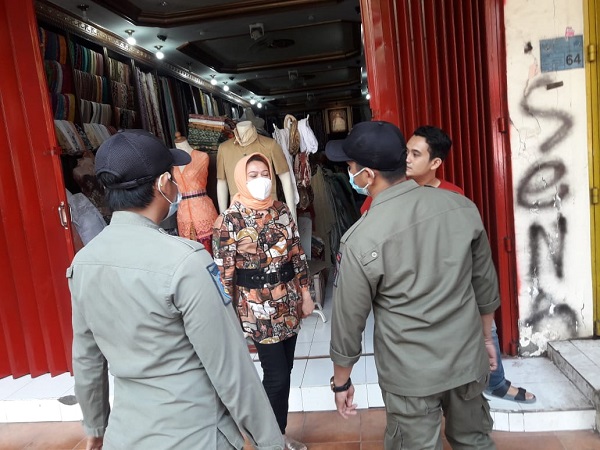 Tekan Mobilitas Masyarakat Yang Masih Tinggi, Tim Satgas Gabungan Kota Denpasar Lakukan Penertiban Sektor Non Esensial