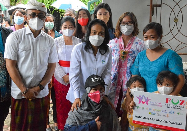 Walikota Jaya Negara Ucapkan Terimakasih Atas Bantuan Menteri PPPA Bintang Darmawati Puspayoga Kepada Anak di Kota Denpasar 
