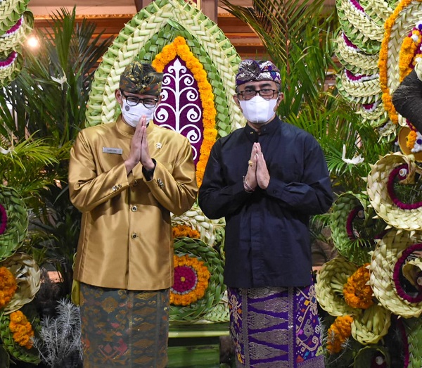 Hadiri Pembukaan PKB XLIII Tahun 2021, Jaya Negara: Jadi Wahana Puncak Kreatifitas Seniman di Masa Pandemi