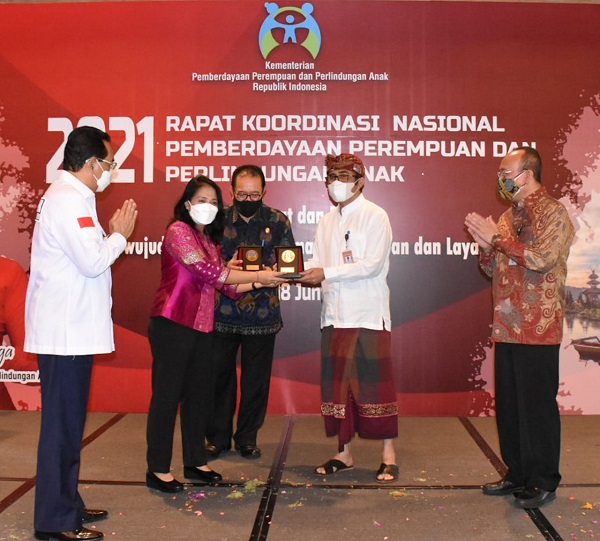 Walikota Jaya Negara Hadiri Rakornas PPPA