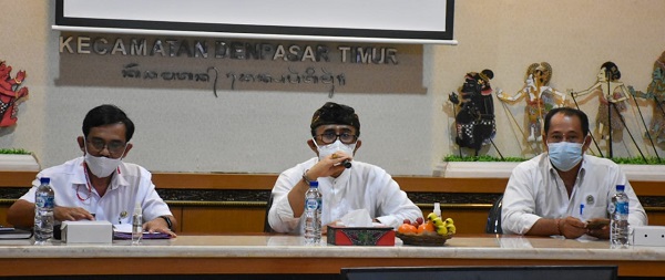 Jaya Negara Gugah Semangat Satgas Covid-19 Desa/Lurah di Kecamatan Dentim