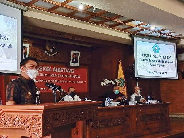 TPID Denpasar Dukung Pemulihan Perekonomian dan Jaga Stabilitas Harga di Masa Pandemi