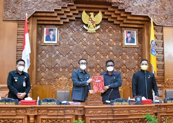 Seluruh Fraksi Setujui Perubahan KUA dan PPAS APBD Kota Denpasar TA. 2021