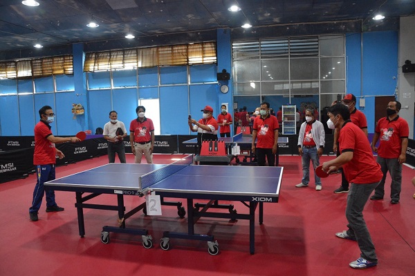 Jaya Negara Buka Kejuaraan Tenis Meja Peringati Bulan Bung Karno