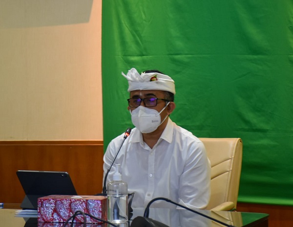 Jaya Negara Buka Sosialisasi Penyampaian LHKPN Kota Denpasar Tahun 2021