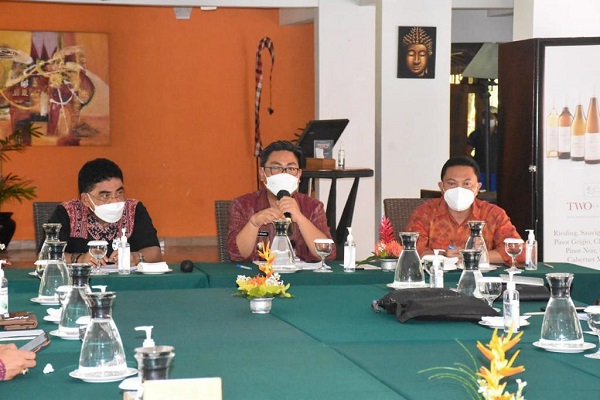 Terima Kunker Komisi X DPR RI di Denpasar, Wawali Arya Wibawa Bahas Pemulihan Pariwisata dan Zona Hijau Sanur