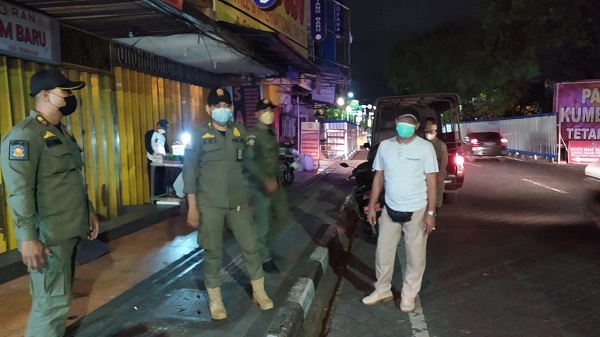 Tim Yustisi Kota Denpasar Rutin Laksanakan Giat Yustisi PPKM Level IV