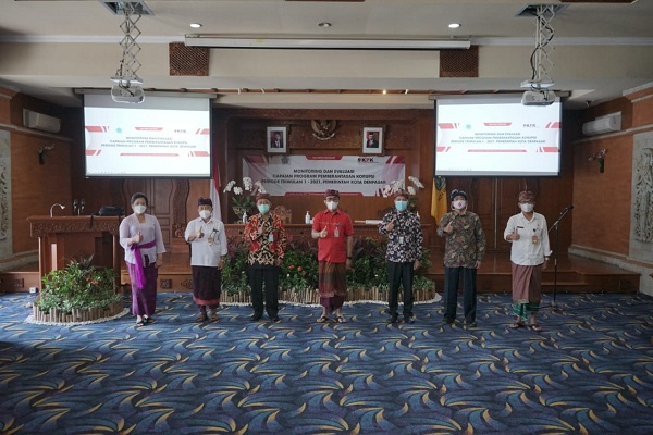 Nilai MCP Pemkot Denpasar Capai 91 Persen