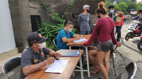 41 Orang Pelanggar Prokes Terjaring Tim Yustisi Kota Denpasar