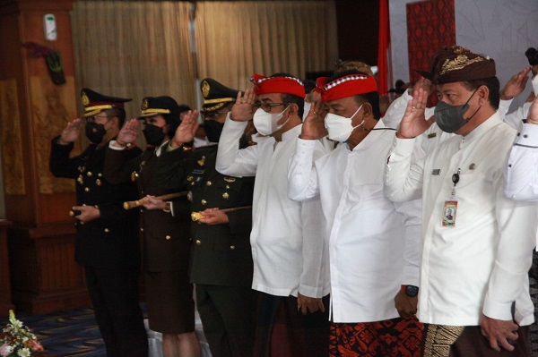 Dari Apel Peringatan Hari Lahir Pancasila Jaya Negara Ikuti Bersama Forkopimda Denpasar