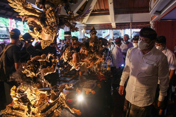 Sekda Alit Wiradana Buka Lomba Ogoh-Ogoh Mini dan Sketsa ST. Satma Cita Banjar Kelandis