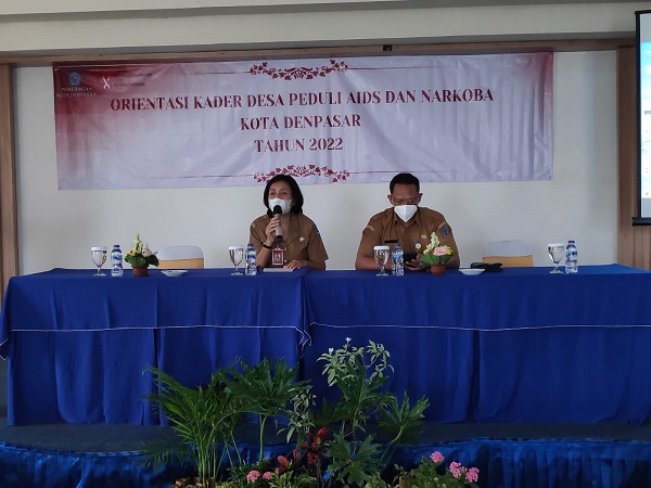 Cegah Penularan AIDS, KPA Kota Denpasar Gelar Orientasi Kader Desa Peduli AIDS dan Narkoba