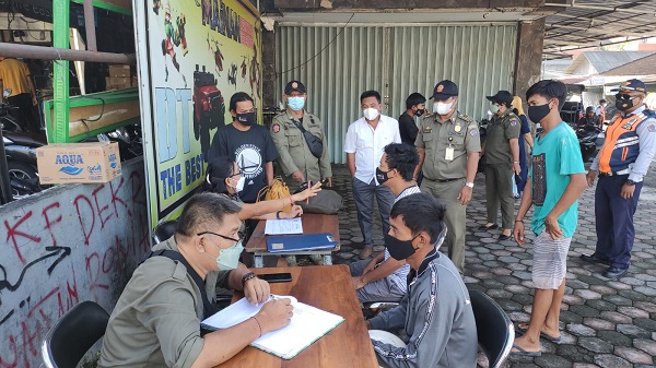 Kasus Covid 19 Menurun, Pelanggaran Prokes Masih Ditemukan. 50 Terjaring Melanggar Prokes