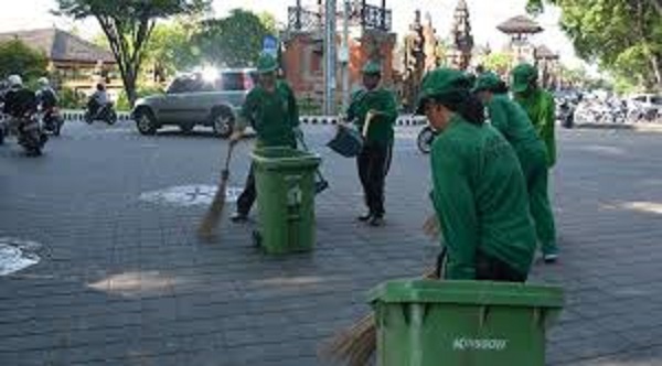 DLHK Denpasar Siagakan Personil Saat Malam Pengerupukan