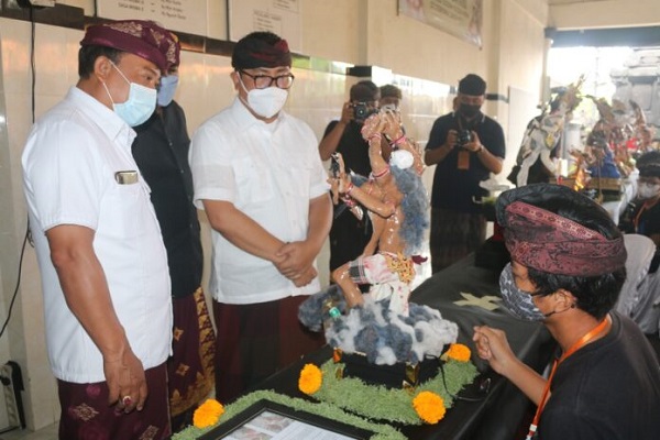 Wawali Arya Wibawa Buka Lomba Ogoh Ogoh Mini