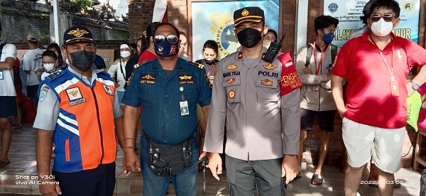 Libur Hari Raya Lebaran, Geliat Wisata Sanur Mulai Meningkat. Satgas Covid 19 Tetap Pantau dan Tekankan Prokes