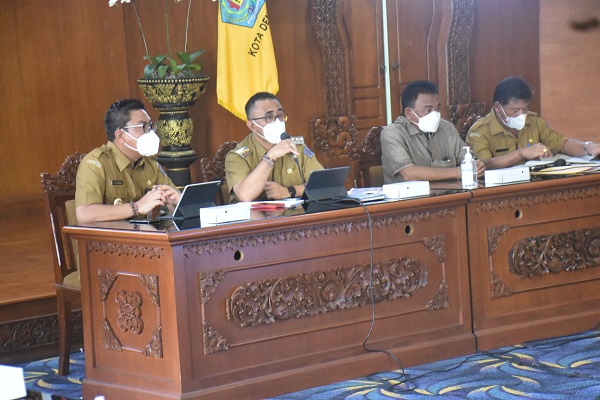 Antispasi Lonjakan Kasus Covid 19 Pemkot Denpasar Aktifkan Kembali Satgas Desa/Kelurahan. 